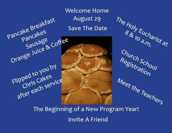 ​Welcome Back Pancake Breakfast!